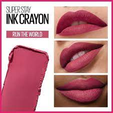 Maybelline New York SuperStay Ink Crayon Lipstick 80 Run The World