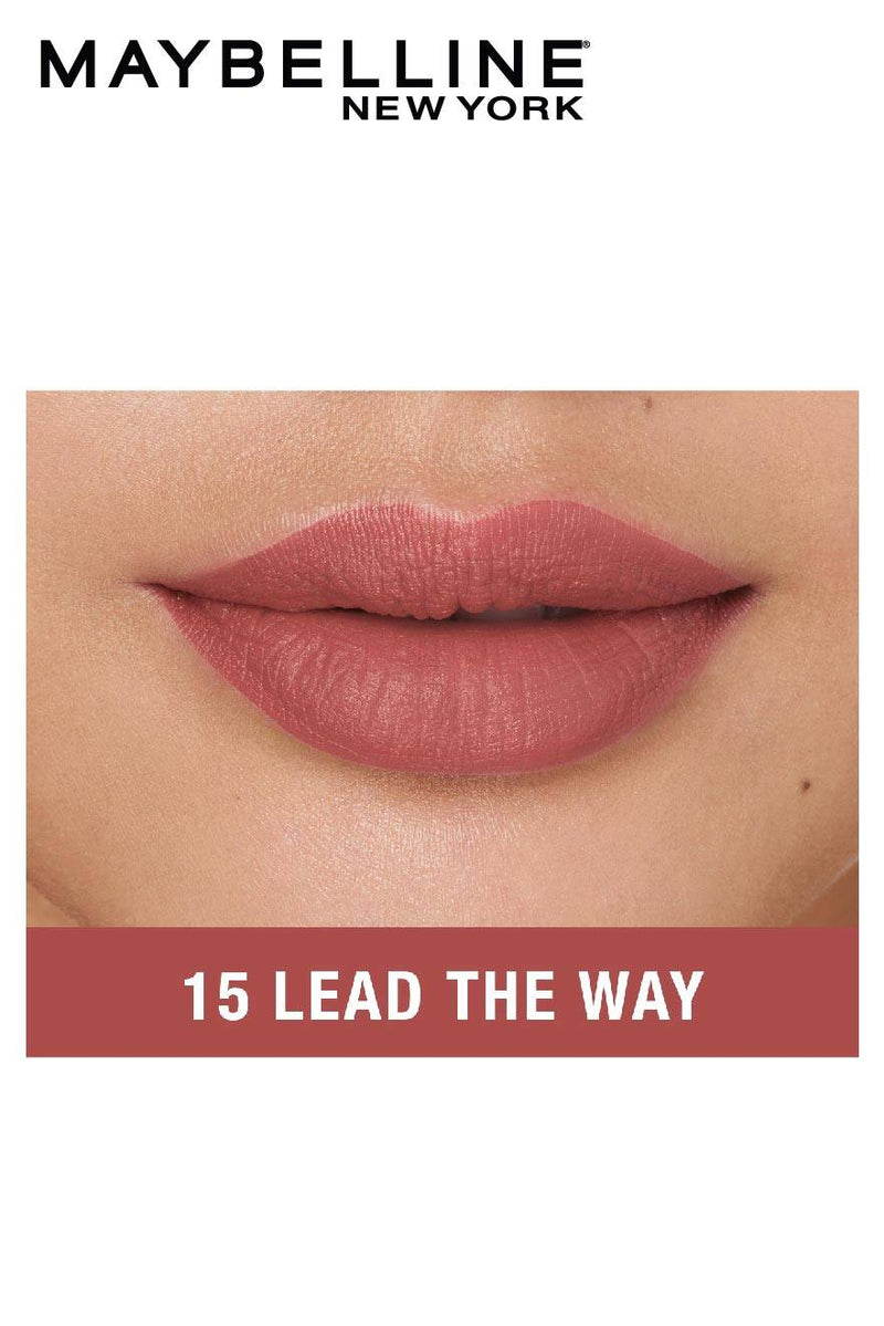 Maybelline New York SuperStay Ink Crayon Lipstick 15  Lead The Way