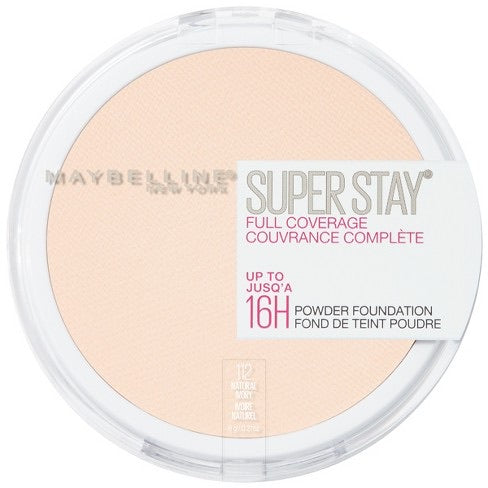 Maybelline Super Stay Full Coverage Powder Foundation Makeup 112 natural ivory
