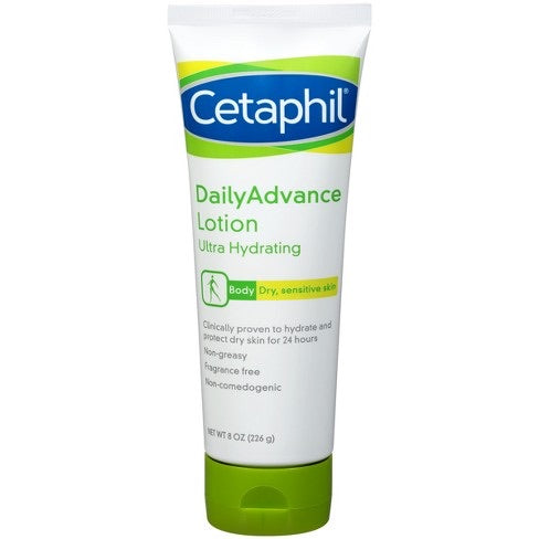 Cetaphil Daily hydrating Advance Lotion with Shea Butter 80z