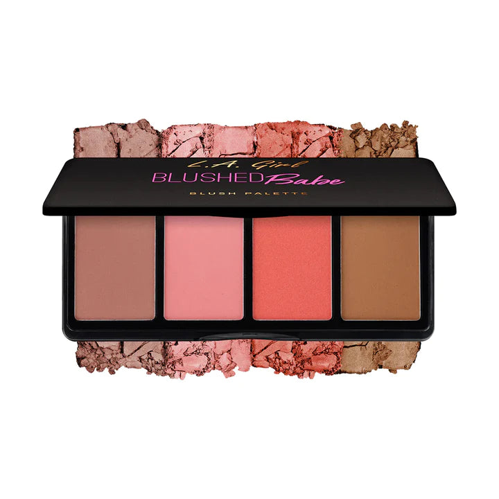 LA Girl Cosmetics Fanatic Blush Palette - Blushed Babe