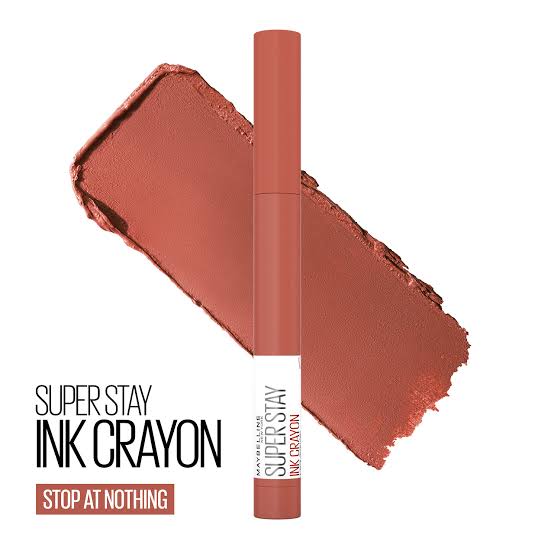 Maybelline New York SuperStay Ink Crayon Lipstick 160 Stopat Nothing