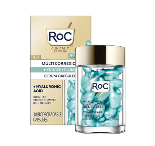RoC Multi Correxion Hydrate + Plump Serum Hyaluronic Acid - 30 Capsules