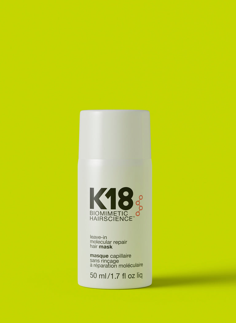K18 Biomimetic Hair science full-size leave-in molecular repair hair mask