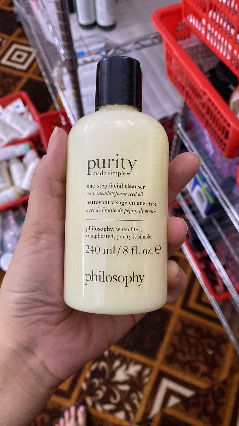 philosophy purity one step facial cleanser