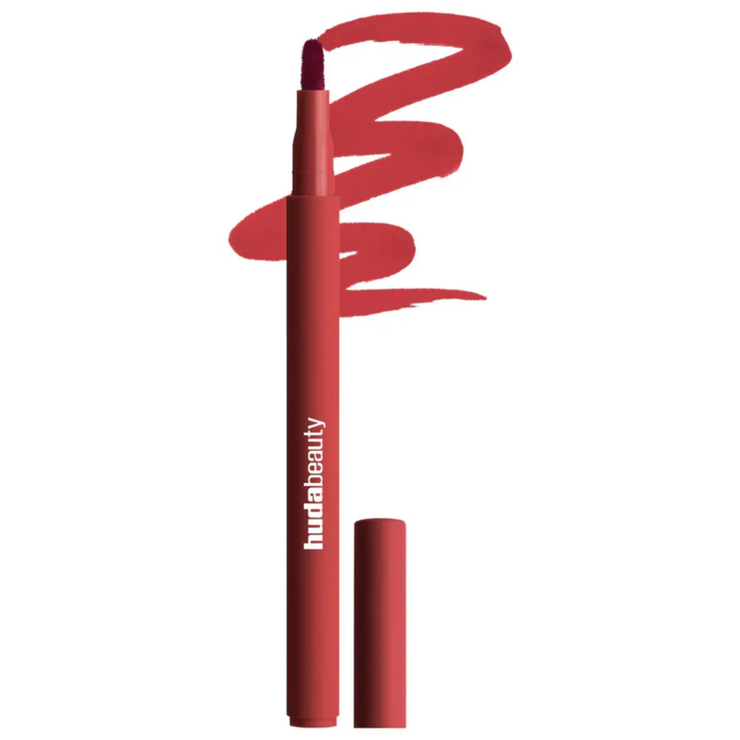 HUDA BEAUTY Lip Contour Stain - Cherry Red