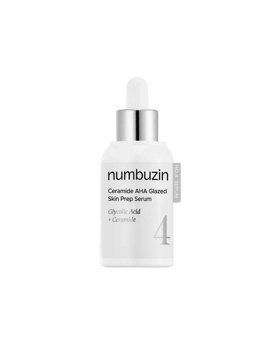 Numbuzin No.4 Ceramide AHA Glazed Skin Prep Serum - 30ml