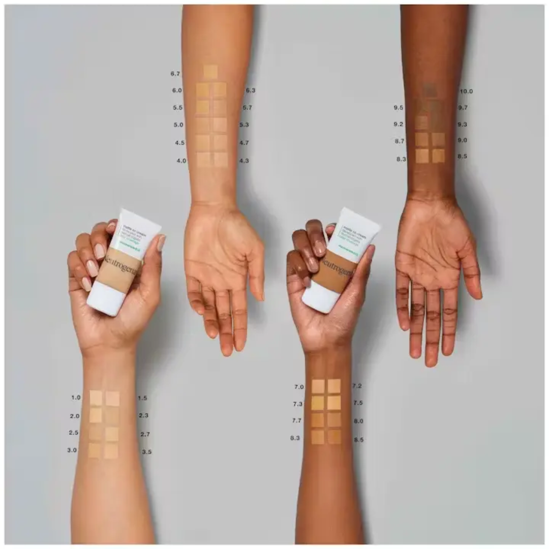 Neutrogena Clear Coverage Flawless Matte CC Cream