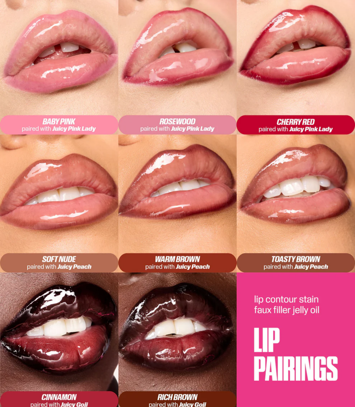 HUDA BEAUTY Faux Filler Jelly Oil - Juicy Peach