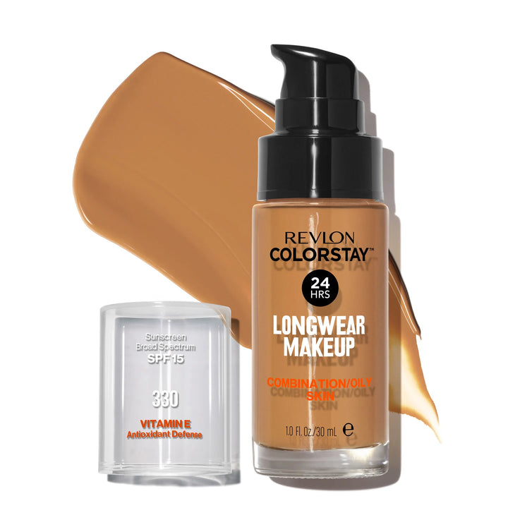 Revlon ColorStay Long Wear Liquid Foundation Makeup, combination/oily Skin Spf 15