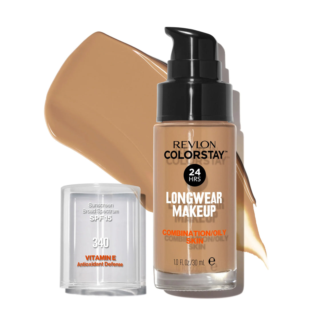 Revlon ColorStay Long Wear Liquid Foundation Makeup, combination/oily Skin Spf 15