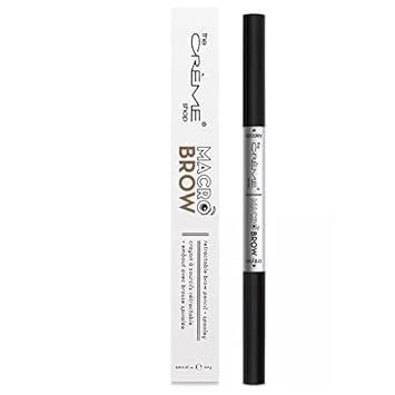 The Creme Shop Macro Brow Angled Brow Pencil - Ebony Macro Brow