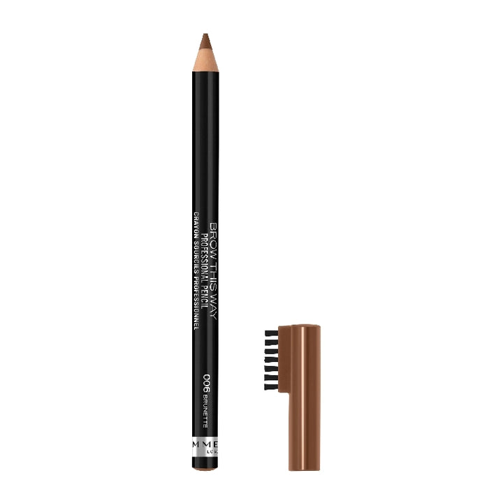 Rimmel London BROW THIS WAY PROFESSIONAL EYEBROW PENCIL - 006 BRUNETTE