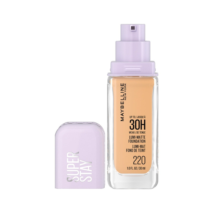 Maybelline Super Stay Up to 30HR Wear Lumi-Matte Longwear Foundation 220