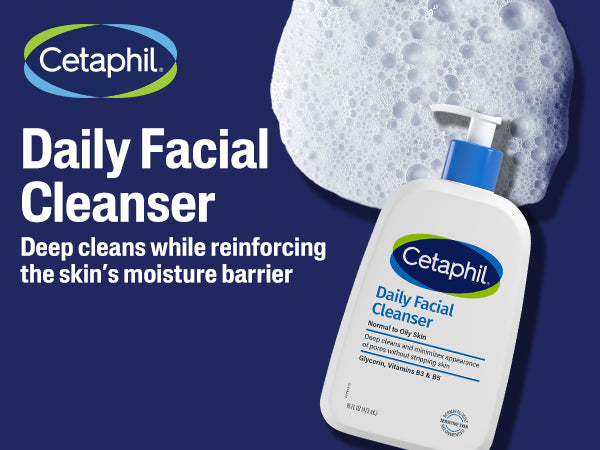 Cetaphil Daily Facial Cleanser for Combination to Oily Skin - 473 ml