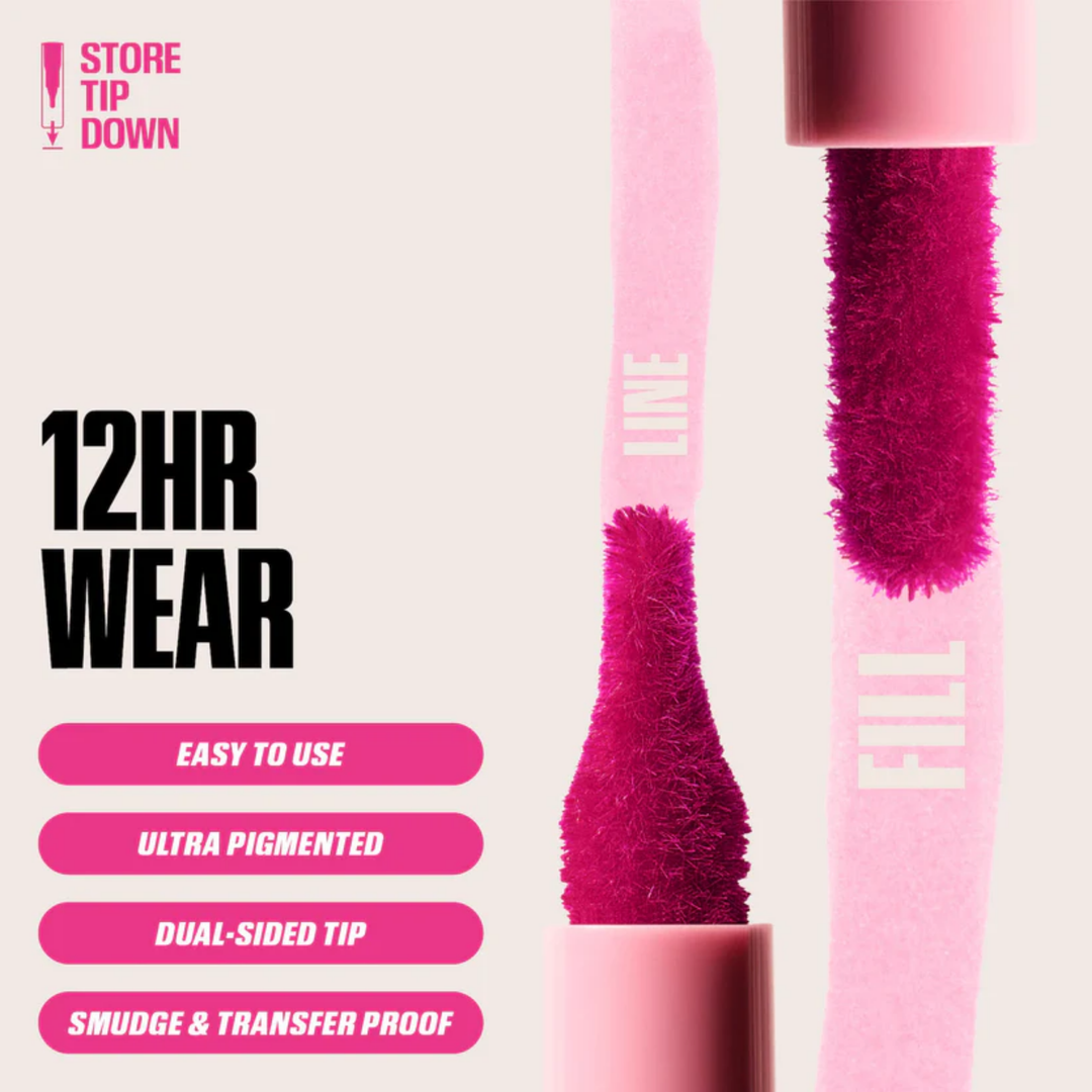 Huda Beauty Lip Contour Stain - Rich Brown