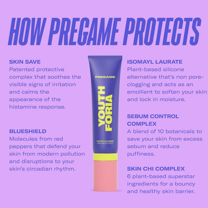 Youth Foria Pregame Primer Daily Protective Face Primer