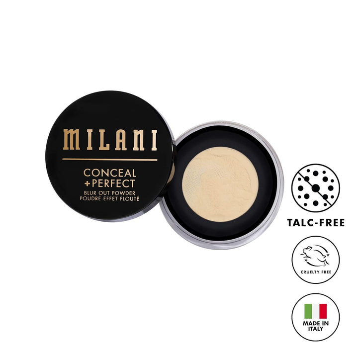 Milani Conceal + Perfect Setting Powder Makeup -Translucent