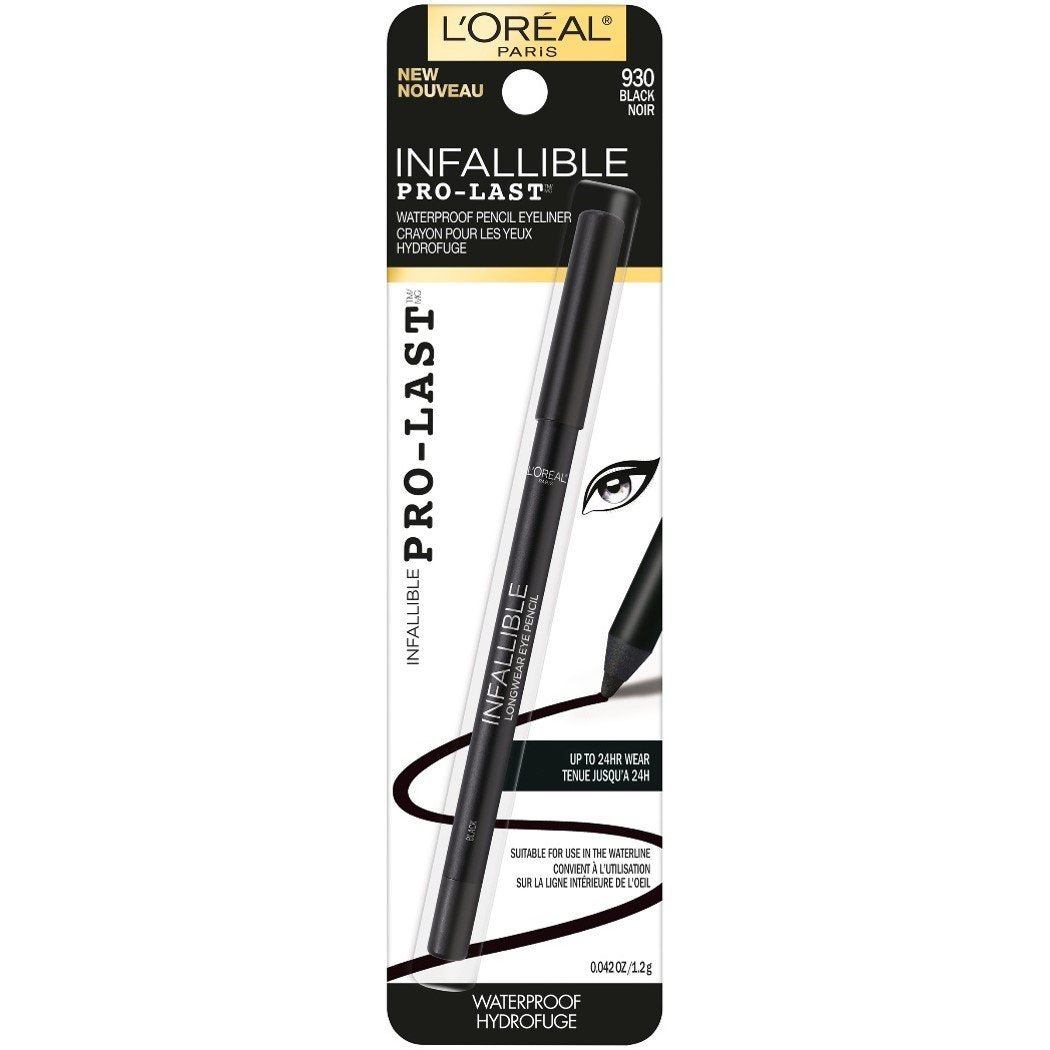 Loreal Infallible Pro-Last Waterproof, Up to 24HR Pencil Eyeliner
