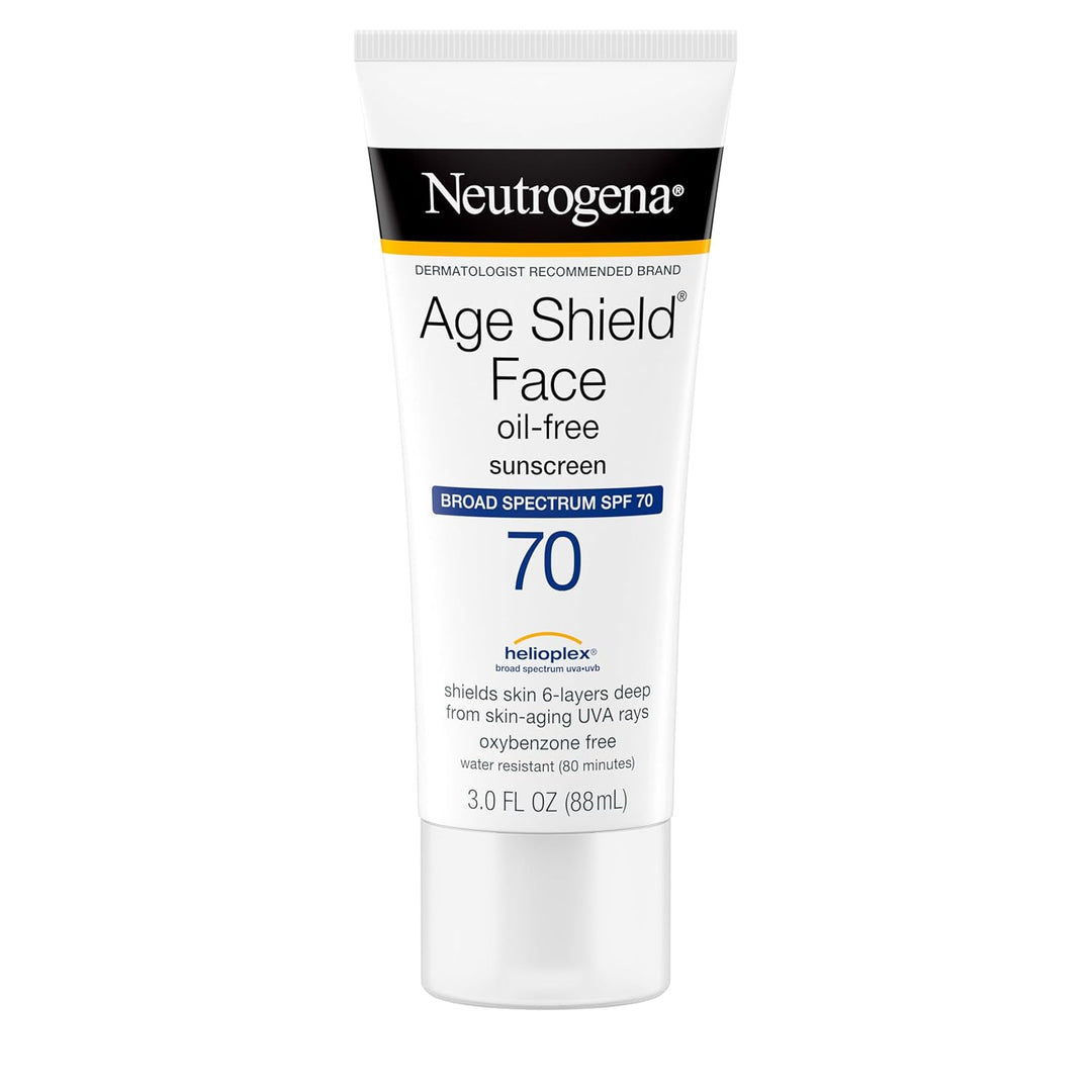 Neutrogena Age Shield Face Oil-Free Sunscreen Lotion with Broad Spectrum SPF 70 - 88ml