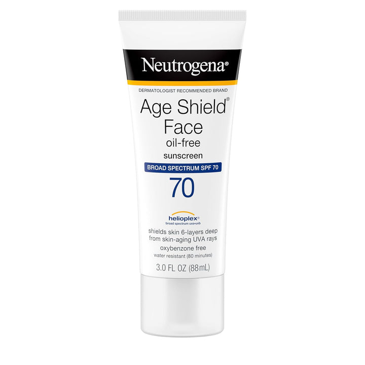 Neutrogena Age Shield Face Oil-Free Sunscreen Lotion with Broad Spectrum SPF 70 - 88ml