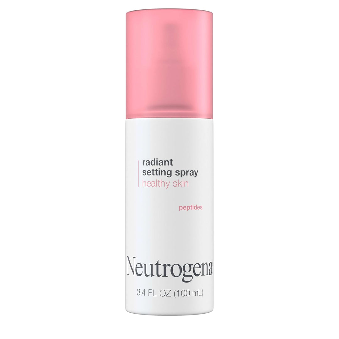 Neutrogena Healthy Skin Radiant Setting Spray, Long-Lasting Face Mist with Antioxidants & Pep-tides - 100ml