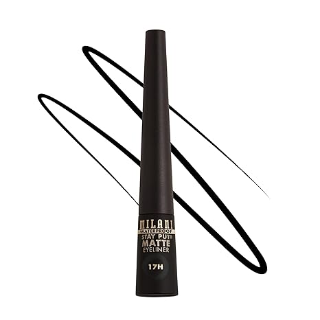 Milani Stay Put Matte Liquid Eyeliner - Black Matte