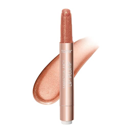 Tarte maracuja juicy  shimmer glass lip plump - Rosy Copper