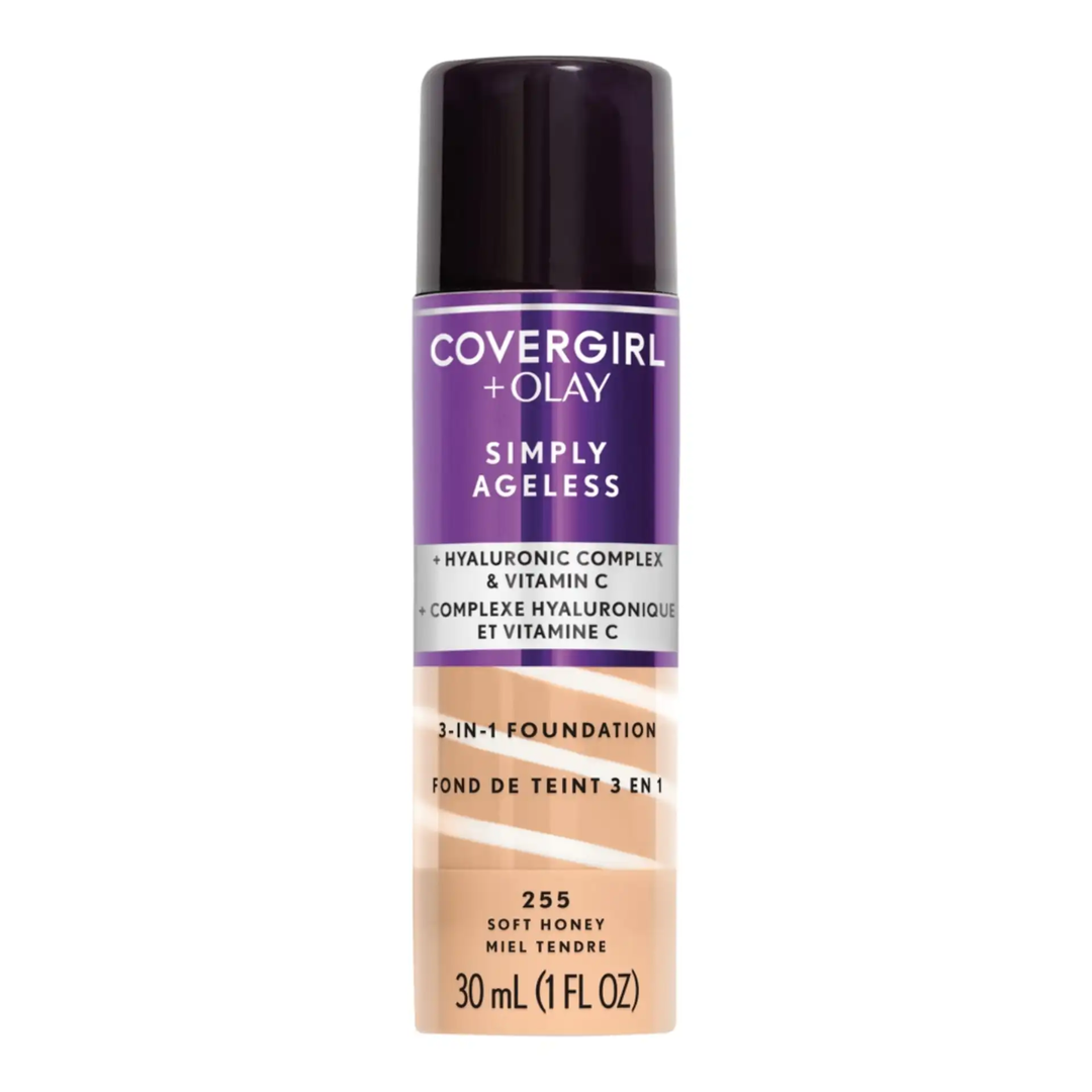 Cover Girl Simply Ageless + Olay Liquid Foundation