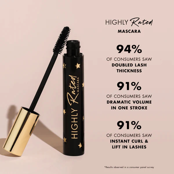 Milani Highly Rated Extreme Volume Mascara in 111 Black Noir