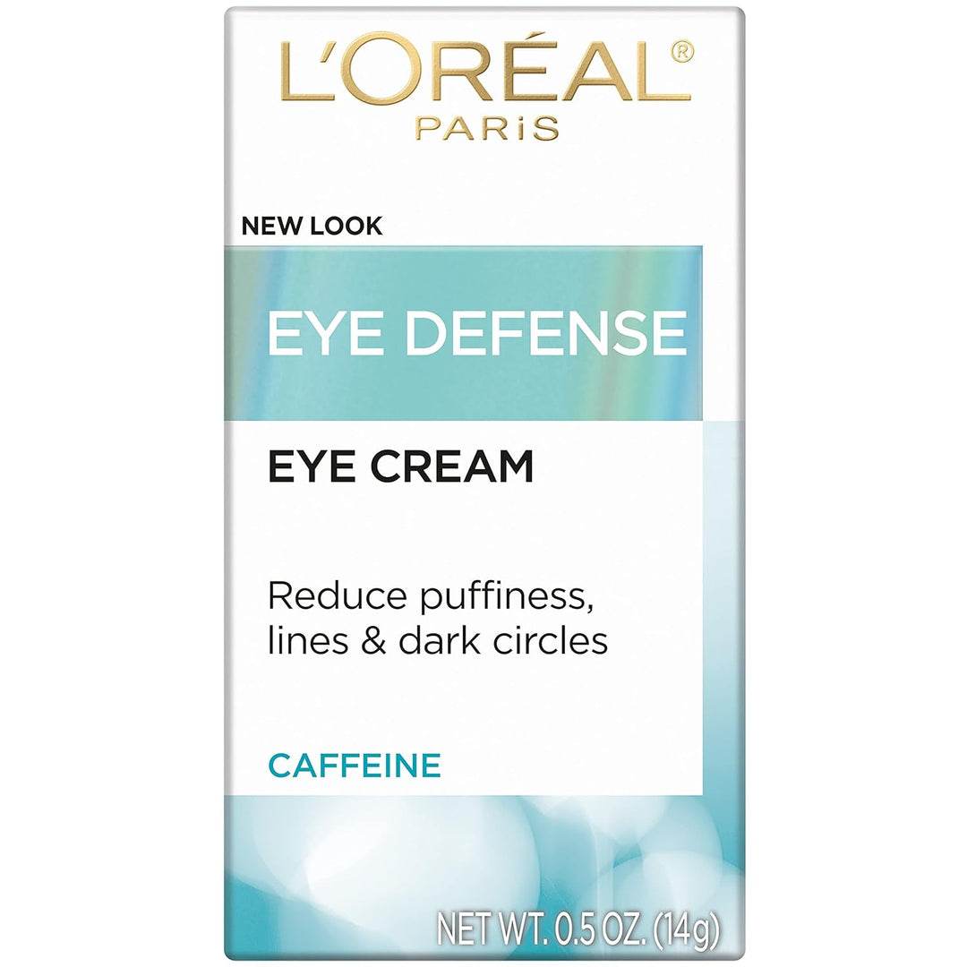Loreal Paris Dermo-Expertise Eye Defense Eye Cream with Caffeine and Hyaluronic Acid - 0.5 oz