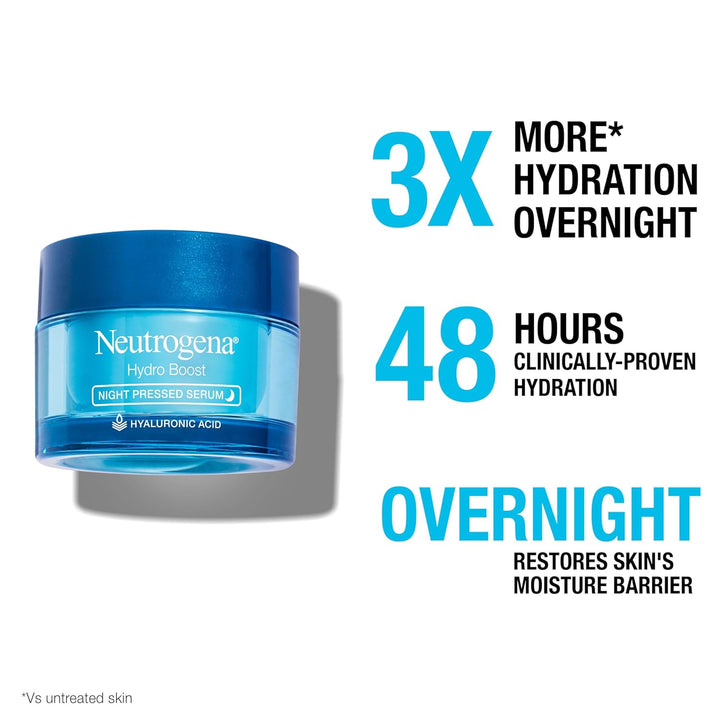 Neutrogena Hydro Boost Night Pressed Serum - 48g