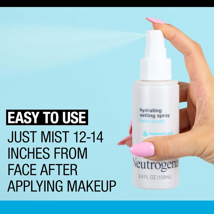 Neutrogena Hydro Boost Hydrating Makeup Setting Spray with Hyaluronic Acid - 100ml