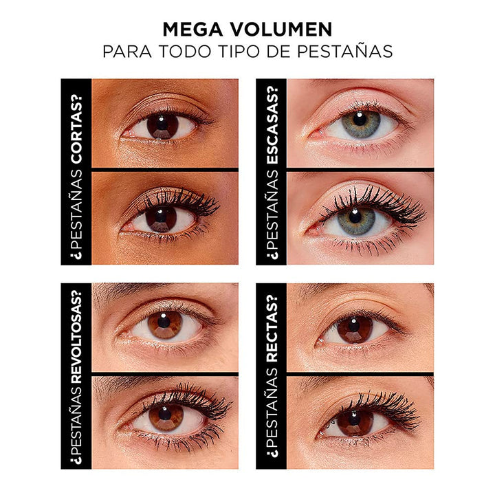 Loreal Paris Makeup Air Volume Mega Mascara 853 Blackest Black