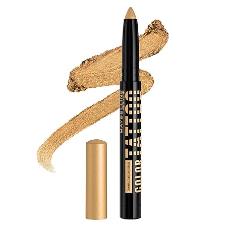 Maybelline Color Tattoo Eye Stix Long Lasting Multi-Use Eyeshadow Stick, Liner, & Primer