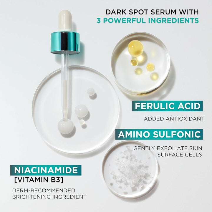 Loreal Paris Bright Reveal 12% [Niacinamide + Amino Sulfonic + Ferulic] Dark Spot Serum