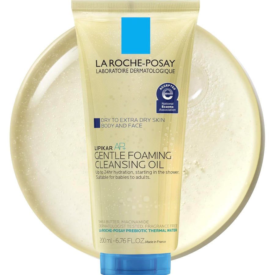 La Roche-Posay Lipikar AP+ Gentle Foaming Cleansing Oil - 200ml Exp 3/28