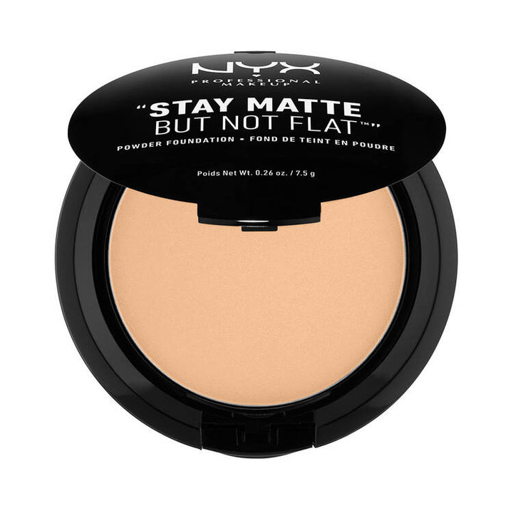 NYX Stay Matte But Not Flat Powder Foundation - Warm Beige