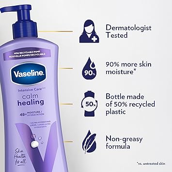 Vaseline Intensive Care Calm Healing Lotion