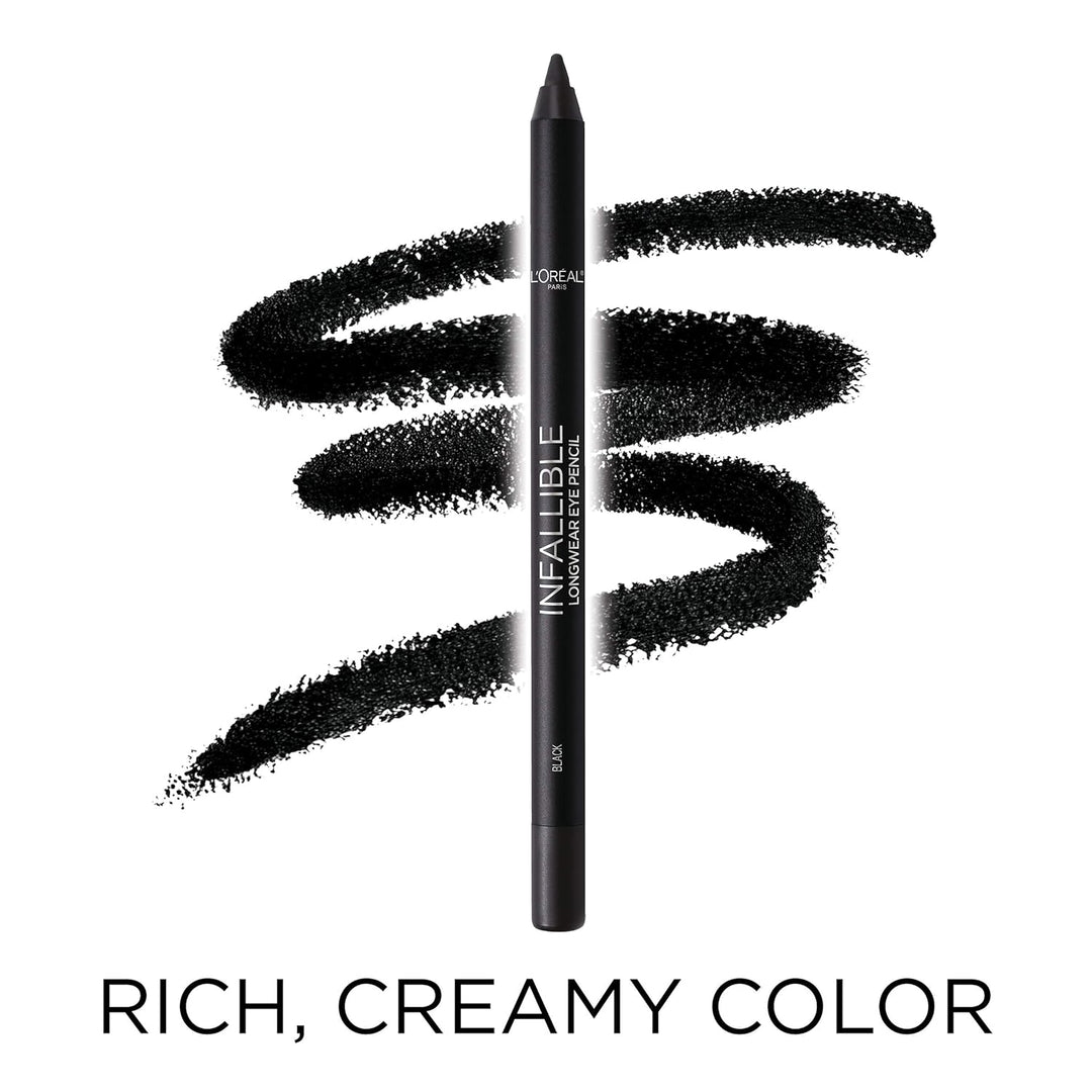 Loreal Infallible Pro-Last Waterproof, Up to 24HR Pencil Eyeliner