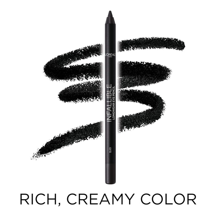 Loreal Infallible Pro-Last Waterproof, Up to 24HR Pencil Eyeliner