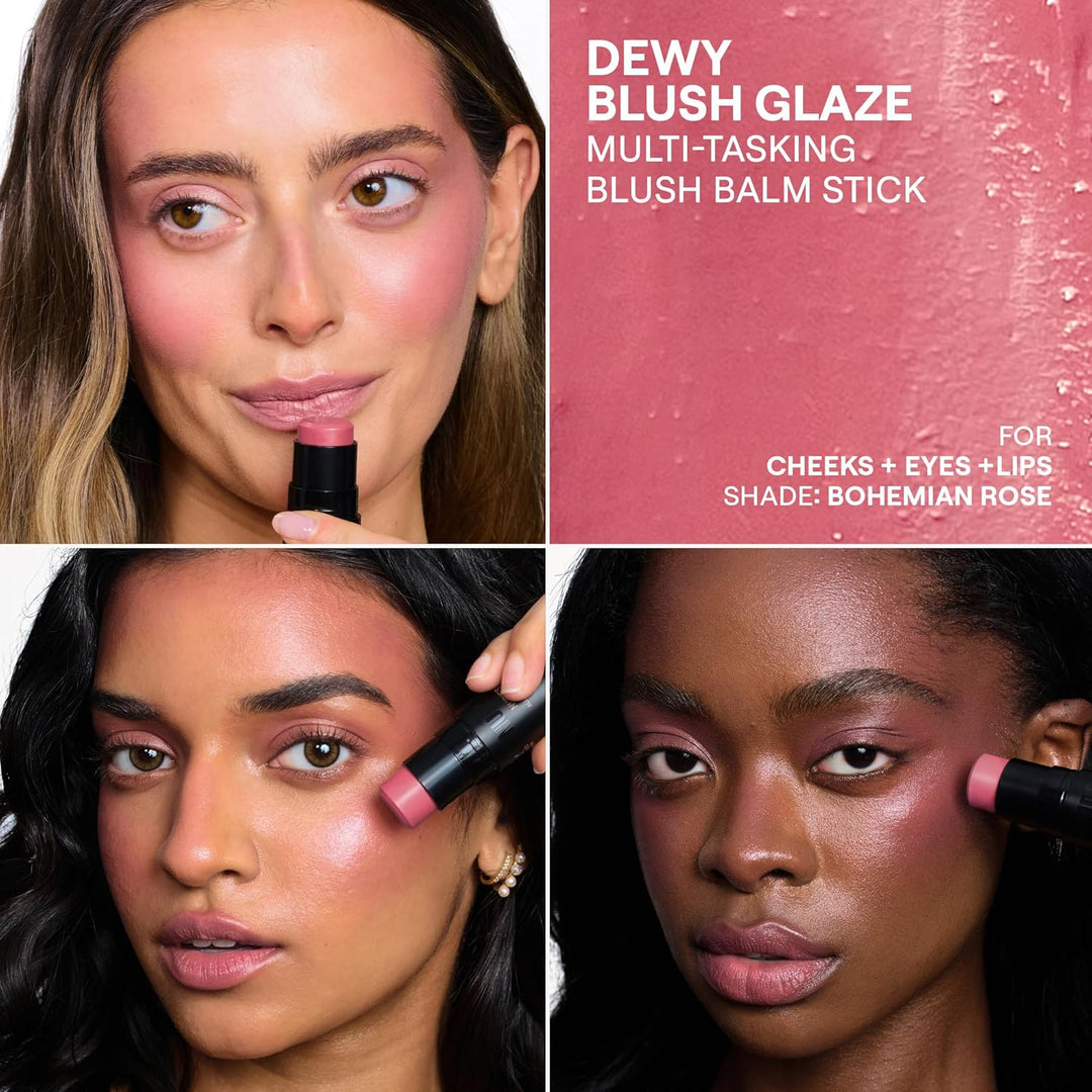 Nudestix Nudies Bloom All Over Dewy Color – 3-in-1 Cream Blush Stick