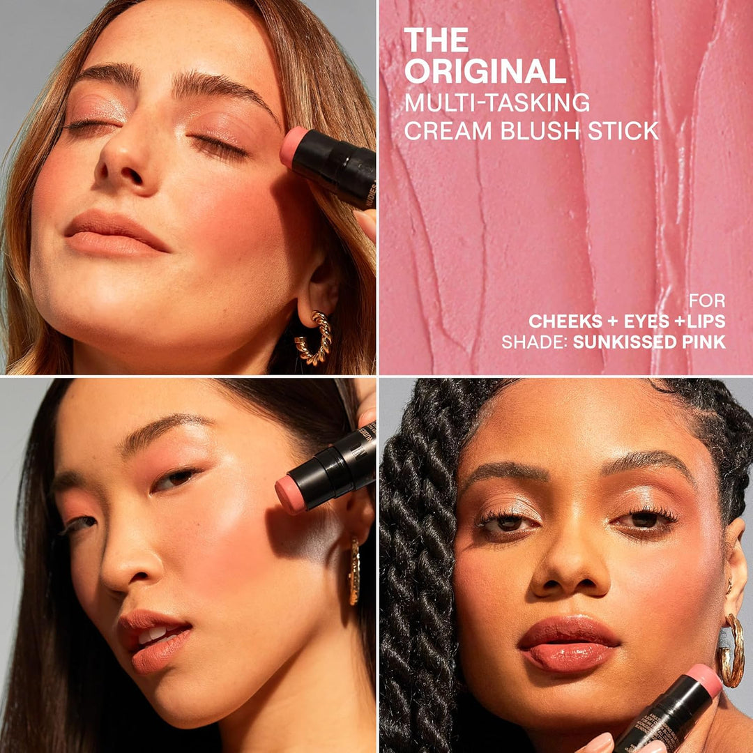 Nudestix Nudies Bloom All Over Dewy Color – 3-in-1 Cream Blush Stick