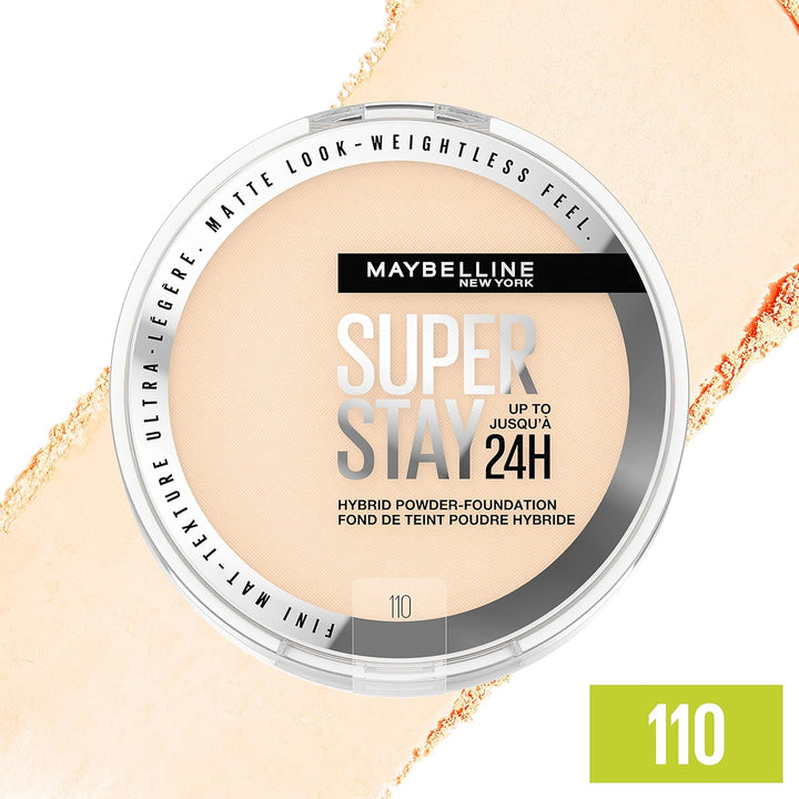 Maybelline Super Stay Up To 24Hr Hybrid Powder-Foundation