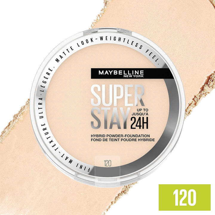 Maybelline Super Stay Up To 24Hr Hybrid Powder-Foundation