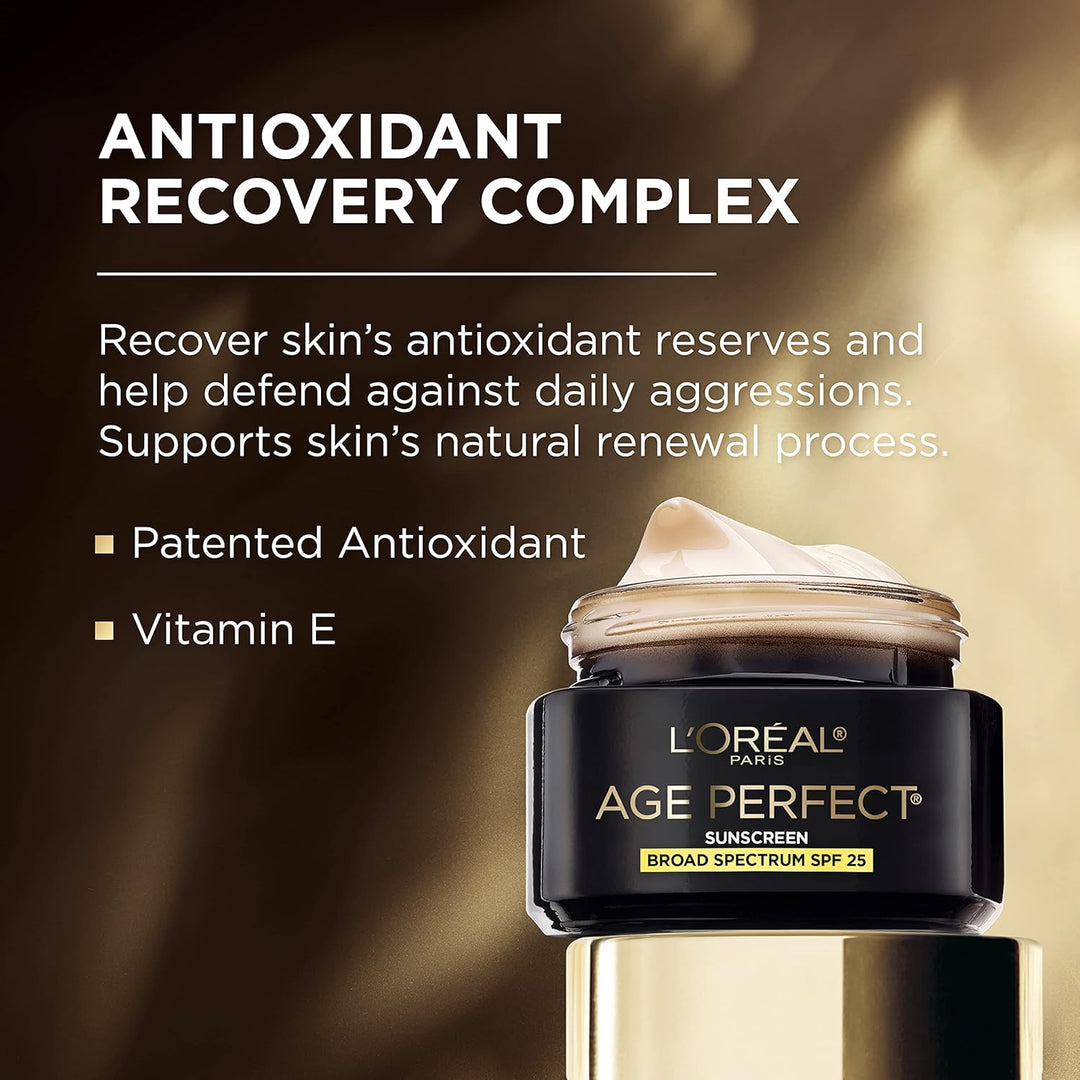 Loreal Paris Age Perfect Cell Renewal Anti-Aging Day Moisturizer with Broad Spectrum SPF 25- 48g