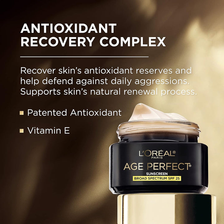 Loreal Paris Age Perfect Cell Renewal Anti-Aging Day Moisturizer with Broad Spectrum SPF 25- 48g