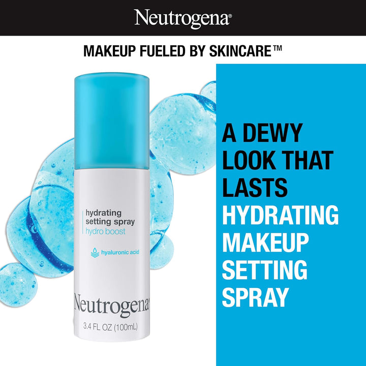 Neutrogena Hydro Boost Hydrating Makeup Setting Spray with Hyaluronic Acid - 100ml