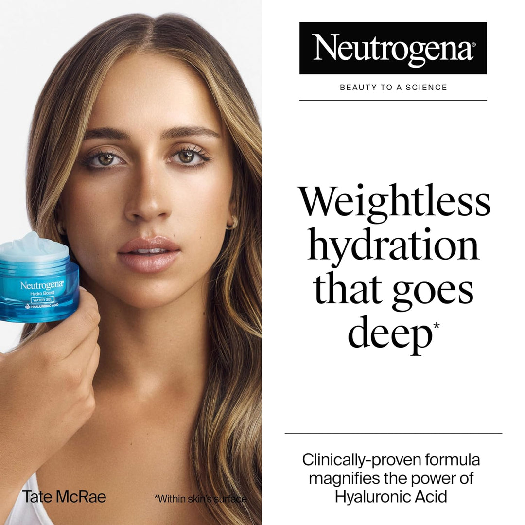 Neutrogena Hydro Boost Water Gel moisturizer for normal to oily skin- 48g