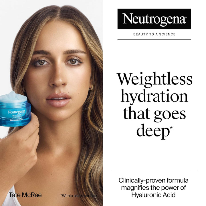 Neutrogena Hydro Boost Water Gel moisturizer for normal to oily skin- 48g